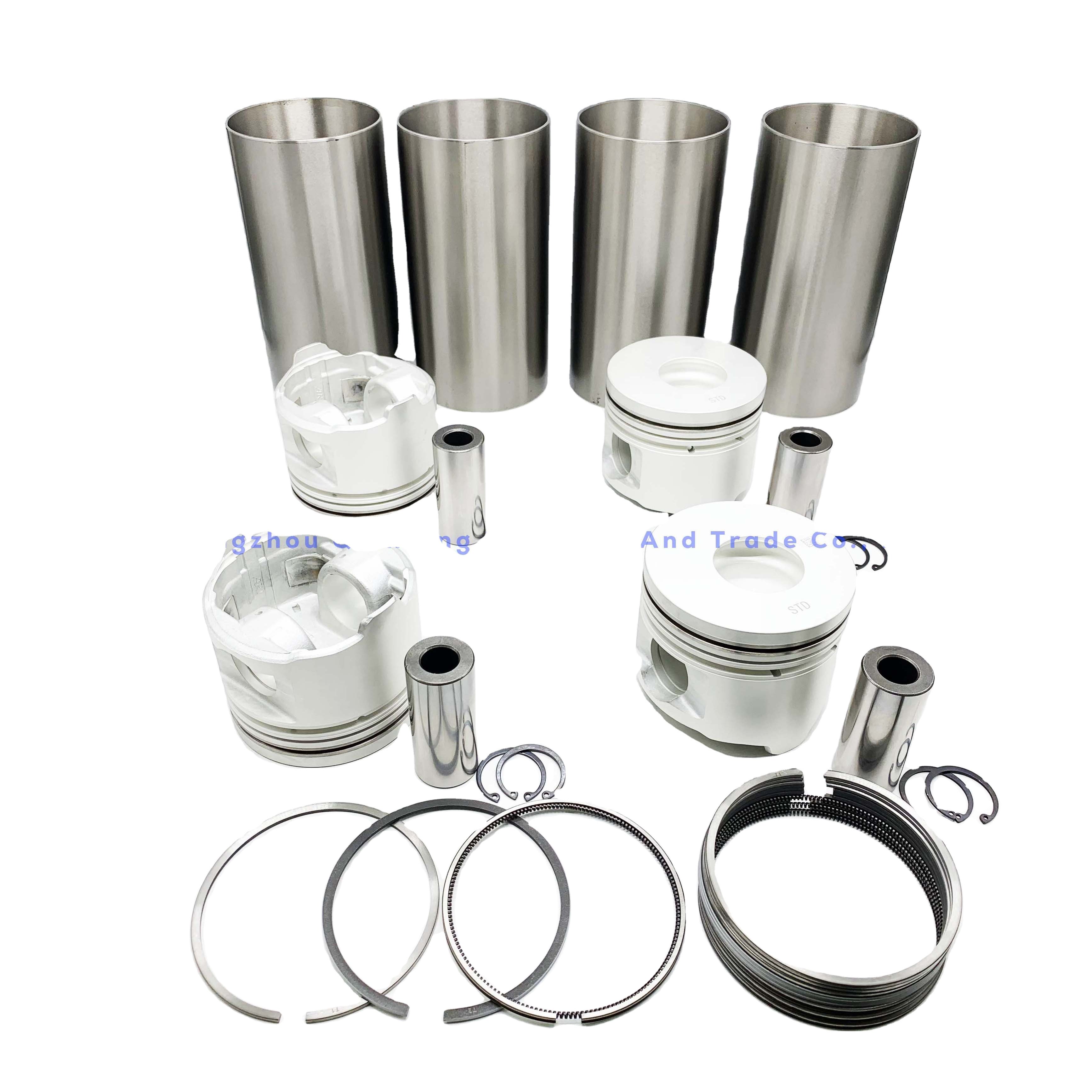 Free Custom ENGINE Overhaul Rebuild Kit 14B 58040 for Toyota DYNA 200 COASTER 050 020 OVERSIZE ALFIN